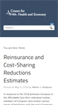 Mobile Screenshot of healthandeconomy.org